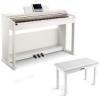 imageDonner DDP100 88Key Weighted Action Digital Piano Donner Duet Piano Bench with Storage