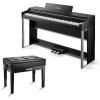 imageDonner DDP200 Pro Digital PianoDonner Adjustable Piano Bench with Storage