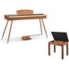 imageDonner DDP80 Digital Piano 88 Key Weighted KeyboardDonner Piano Bench with Storage