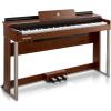 imageDonner Digital Piano with 88 Key Dynamic Graded Hammer Action Weighted Keyboard Piano DDP200 Upright Digital Piano for Professional with LCD Screen5 ReverbBT MIDIThree PedalBush Cherry Wood Grain
