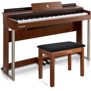 imageDonner DDP200 Digital Piano 88 Key Weighted with Bench