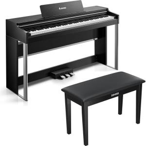 imageDonner DDP200 Pro Digital PianoDonner Duet Piano Bench with Storage