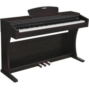 imageDonner DDP300 Digital Piano with 88 Graded Hammer Action Weighted Keys Record Bluetooth 10 Voices 4 Reverb Speakers Professional Full Fize Key Keyboard Electric Dark RoseDark rose