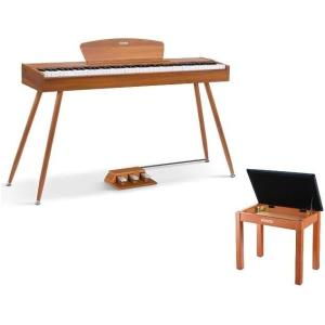 imageDonner DDP80 Digital Piano Donner Piano Bench with Storage