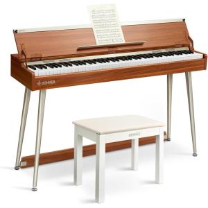 imageDonner DDP80 PLUS Digital Piano  White Piano Bench