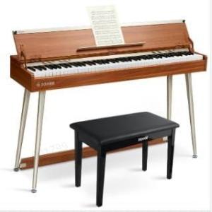 imageDonner DDP80 PLUS Digital Piano Donner Duet Piano Bench with Storage