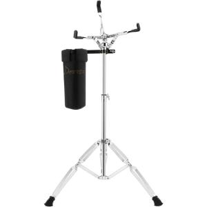 imageDonner Snare Drum Stand Adjustable Snare Stand Double Braced Extended with Drum Stick Holder Fit 1014 Dia Drums Drum Pads Height Range 2640 InchesHeight Range 2640 Inches