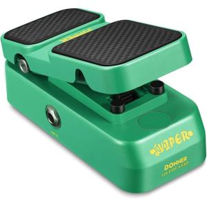 imageDonner Volume Pedal Viper 2 in 1 Passive Volume Expression Pedal Guitar Volume Pedal Pure Analog EXP PedalExpression Volume