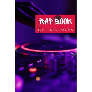 imageRap Book 120 Page Lined Notebook