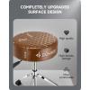 imageDonner Drum Throne Seat DT150 Professional Drum Stool  Adjustable Hydraulic Height Thick Padded AntiSlip Cushion DoubleBraced Stability Brown
