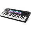 imageDonner STARRYKEY37 PLAY MIDI Keyboard Controller 37 Key Portable MIDI Controller with 128 Buildin Voices 16 Drum Pads Arpeggio Sequencer USBWireless Connection 4 DAW Software ampamp 40 Courses