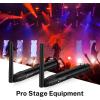imageDonner 2PCS DMX512 DMX Dfi DJ 24G Wireless 1 Receiver with Light Domeampamp 1 Transmitter Stage Lighting Control BlackBlack