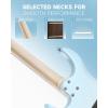 imageDonner DMT66 39 Inch Full Size Electric Guitar for Beginner Starter Electric Guitar Kit with Bag BlackGradient Blue
