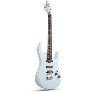 imageDonner DMT66 39 Inch Full Size Electric Guitar for Beginner Starter Electric Guitar Kit with Bag BlackGray