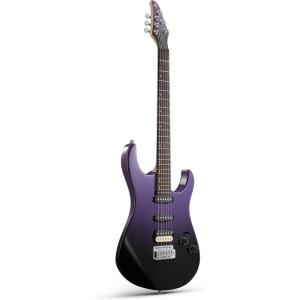 imageDonner DMT66 39 Inch Full Size Electric Guitar for Beginner Starter Electric Guitar Kit with Bag BlackPurplish Black