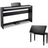 imageDonner DDP50 Weighted Digital PianoDonner Duet Piano Bench with Storage