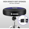 imageDonner Beat Electronic Drum Set with Quiet Mesh Pads and Donner Drum Throne Set Padded Seat Height Adjustable Stools with 5A Drumsticks Included