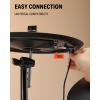 imageDonner Cymbal Bag Mute Cymbal for Electronic Drum Set 13inch