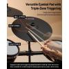 imageDonner Cymbal Bag Mute Cymbal for Electronic Drum Set 17 inch