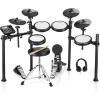 imageDonner DED200X 4 Cymbals Electronic Drum Set And Electric Drum AMP 20Watt