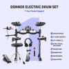 imageDonner DED80 Electronic Drum Set and Donner Electric Drum AMP 80Watt Wireless Electronic Drum Amplifier Professional DDA80