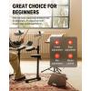imageDonner Electric Drum Set DED70 Electronic Drum Kit for Beginner with 150 Sounds bundles with Donner Drum Amplifier 20W Wireless Electric Drum Speaker Keyboard Amp DDA20Brown