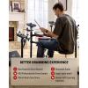 imageDonner Electronic Drum Set with Bluetooth Electric Drum Kit with Throne Headphones Drumsticks Melodics Lessons 450 Sounds E Drum with USB MIDI 5 Pads and 3 Cymbals Digital Drum DED2002026