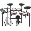 imageDonner Heavy Duty Drum Throne Motorcycle Style Drum Stool Electric Drum Set DED300 Pro Electronic Drum Kit Quiet with Triple Zone Ride