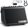 imageDonner Mini Electric Drum Amp 20W Wireless Electronic Drum Amplifier Keyboard Speaker DDA20 amp DED300X Electronic Drum Set Electric Drum Kit with 10 Quiet Mesh Drum Pad 12 Crash Cymbals