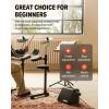 imageDonner Mini Electric Drum Amp 20W Wireless Electronic Drum Amplifier Keyboard Speaker DDA20 amp DED300X Electronic Drum Set Electric Drum Kit with 10 Quiet Mesh Drum Pad 12 Crash Cymbals