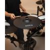 imageDonner Mute Cymbal for Electronic Drum Set 13inch Dual Zone Crash for Electric Drum Kit 2 Zone E Cymbal for Digital Drum CYB13D13inch