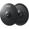 imageDonner Mute Cymbal for Electronic Drum Set 17inch TripleZone CrashRide Cymbal for Electric Drum Kit 3 Zone E Cymbal for Digital Drum CYB17T17inch