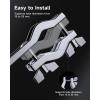 imageDonner Sheet Music Holder Adjustable Clamp On Sheet Music Tray for Drummers with MultiJoint Arm SpaceSaving Percussion Sheet Music Tray for Acoustic Electric Drum Fits 1535mm Cymbal Stands