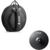 imageDonner Cymbal Bag Mute Cymbal for Electronic Drum Set 17 inch