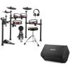 imageDonner DED200 MAX Electronic Drum Set with Industry Standard Mesh Heads and Donner Electric Drum AMP 80Watt Wireless Electronic Drum Amplifier Professional DDA80
