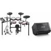 imageDonner Electric Drum Amp 200W Peak Power 1000Watt Wireless Professional amp Donner Electric Drum Set DED300 Pro Electronic Drum Kit Quiet with Triple Zone Ride