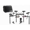 imageDonner Mini Electric Drum Amp 20W Wireless Electronic Drum Amplifier Keyboard Speaker DDA20 amp DED300X Electronic Drum Set Electric Drum Kit with 10 Quiet Mesh Drum Pad 12 Crash Cymbals