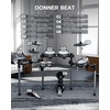 image:imageDonner Beat Electronic Drum Set with 5 Quiet Mesh Pads 3 Cymbals and Donner Drum Throne Seat DT150 Adjustable Padded Thickened Hydraulic Drum Stool with AntiSlip and Doublebraced Feet