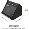 image:imageDonner DED200 MAX Electronic Drum Set with Industry Standard Mesh Heads and Donner Electric Drum AMP 35Watt with Aux in and Wireless Audio Connection