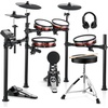 image:imageDonner DED200 MAX Electronic Drum Set with Industry Standard Mesh Heads and Donner Electric Drum AMP 35Watt with Aux in and Wireless Audio Connection