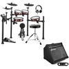 image:imageDonner DED200 MAX Electronic Drum Set with Industry Standard Mesh Heads and Donner Electric Drum AMP 35Watt with Aux in and Wireless Audio Connection