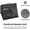 image:imageDonner DED200X Electronic Drum Set Electric Drum Kit with Quiet Mesh Drum Pads and Donner Electric Drum AMP 35Watt with Aux in and Wireless Audio Connection