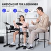 image:imageDonner DED80 Electronic Drum Set with 4 Quiet Mesh Pads 180 Sounds Throne Headphones Sticks and Melodics Lessons and Donner Electric Drum AMP 35Watt with Aux in and Wireless Audio Connection
