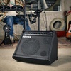 image:imageDonner DED80 Electronic Drum Set with 4 Quiet Mesh Pads 180 Sounds Throne Headphones Sticks and Melodics Lessons and Donner Electric Drum AMP 35Watt with Aux in and Wireless Audio Connection
