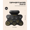 image:imageDonner Electric Drum Set for Beginners 9 Pads Electronic Drum Kit with Builtin Speaker Roll Up Digital Drum Pad for Kids with Recording Gift for Holiday Christmas and Birthday DED20Q