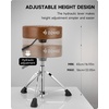 image:imageDonner Mini Electric Drum Amp 20W Wireless Portable for Home Practice and Donner Drum Throne Seat DT150 Round Style Adjustable Padded Thickened Drum Stool