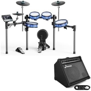 image:imageDonner BackBeat Electric Drum Set with HighTech 7inch Touchscreen and Donner Electric Drum AMP 35Watt with Aux in and Wireless Audio Connection