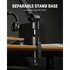 image:imageDonner Microphone Boom Arm Low Profile Mic Arm Adjustable Stick Microphone Arm Stand with Cable Management 38 to 58 Screw Adapter Desk Clamp Heavy Duty Mic Stand up to 42 lbs