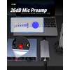 image:imageDonner Microphone Preamp for Dynamic Mic RB1 Microphone Preamp Booster Microphone Booster Mic Preamp up to 26dB UltraClean Gain Noise Reduction for Home Studio Podcasts Streaming Recording