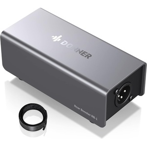 image:imageDonner Microphone Preamp for Dynamic Mic RB1 Microphone Preamp Booster Microphone Booster Mic Preamp up to 26dB UltraClean Gain Noise Reduction for Home Studio Podcasts Streaming Recording